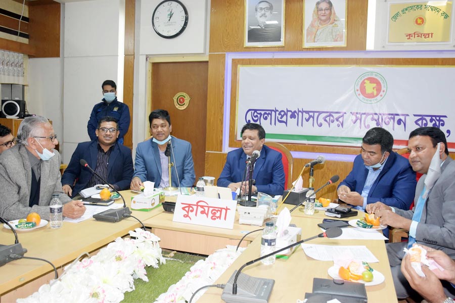 কুমিল্লায় আন্তর্জাতিক মাতৃভাষা দিবস উদযাপন উপলক্ষে প্রস্তুতিমূলক সভা 