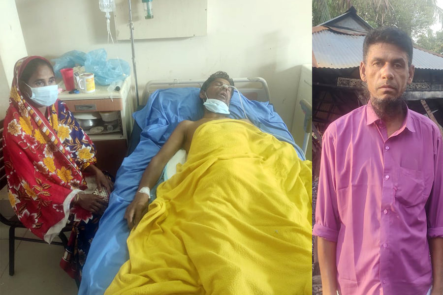 লিভার সিরোসিসে আক্রান্ত আলমককে বাঁচাতে সাহায্যের আবেদন স্ত্রীর