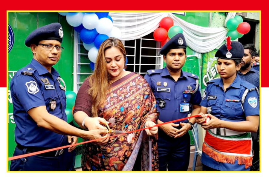 কুমিল্লা নগরীর যানজট নিরসনে মোড়ে মোড়ে পুলিশ বক্স স্থাপন 
