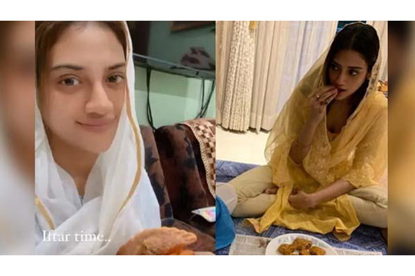 ইফতার করলেন নুসরাত!