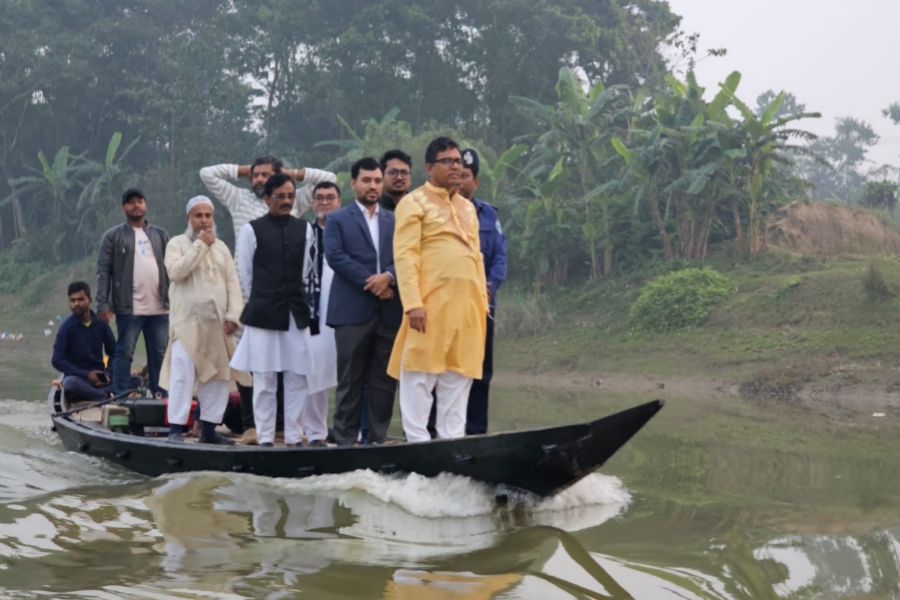 গোমতী নদী রক্ষায় এমপি আজাদের যুদ্ধ ঘোষণা 