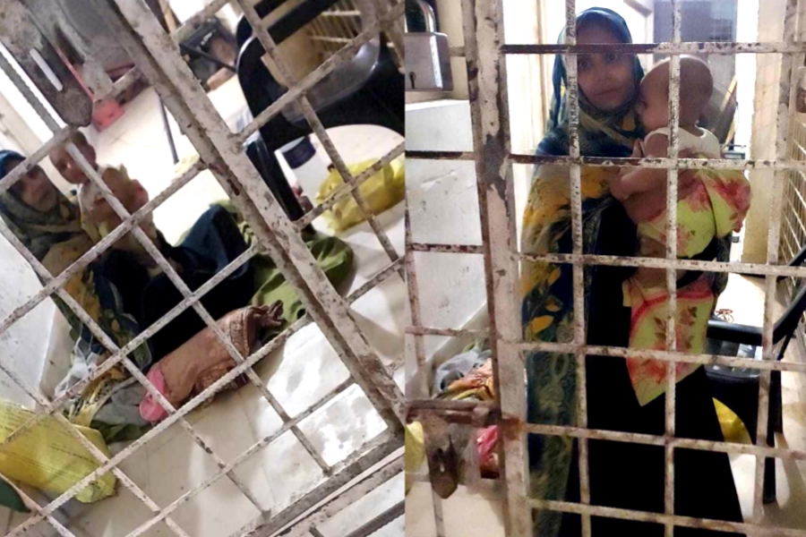 রাতভর ৪ মাসের শিশু থানা হাজতে, অভিযোগ মা এনজিও ঋণের জিম্মাদার