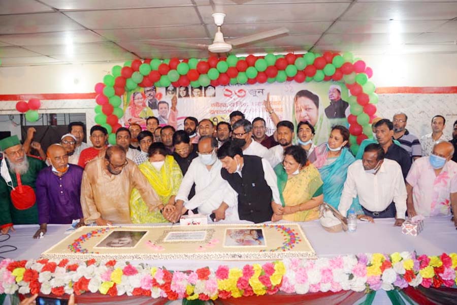 সাংসদ সীমার উদ্যোগে আ’লীগের ৭২তম প্রতিষ্ঠাবার্ষিকী পালন
