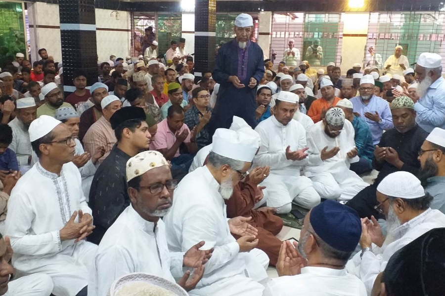 গভীর ভাব গাম্ভীর্যের মধ্যদিয়ে মরহুম ইমরান খানের কুলখানি অনুষ্ঠিত 