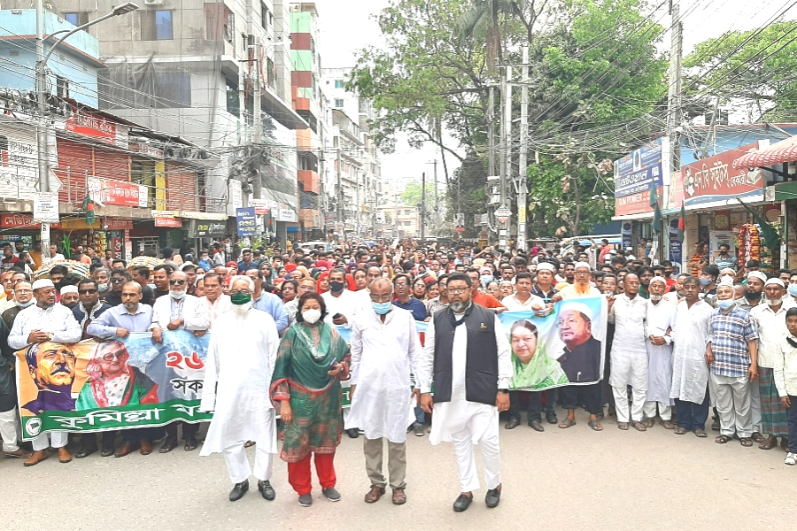 স্বাধীনতা দিবসে সহস্রাধিক নেতাকর্মী নিয়ে এমপি সীমার র‌্যালি, স্লোগানে মুখর নগরী