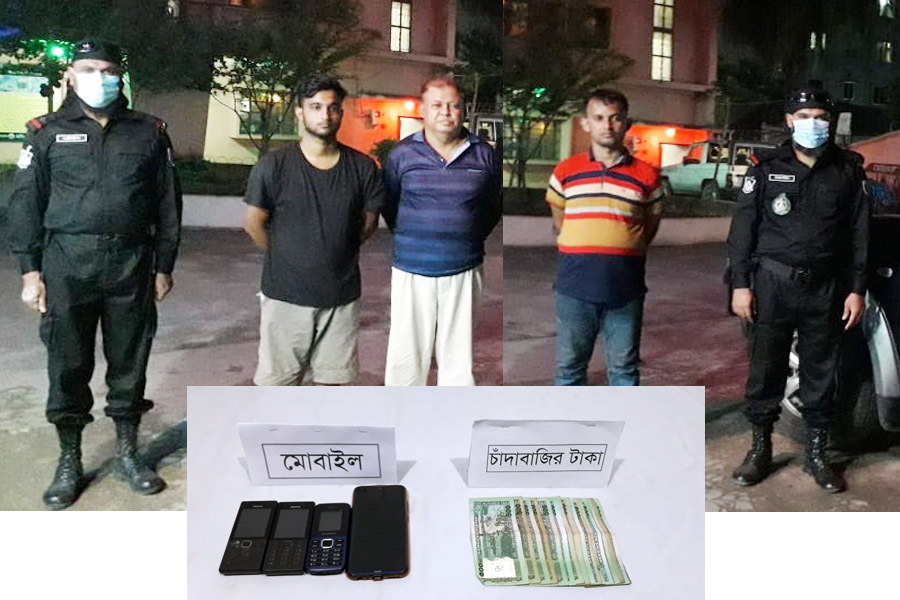 পুলিশ ও প্রতিরক্ষা কর্মকর্তা পরিচয়ে কুমিল্লা নগরীতে চাঁদাবাজী করতেন তারা 