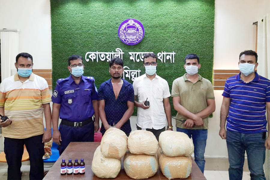 করোনায় সব থমকে দাঁড়ালেও কুমিল্লায় রমরমা মাদকের কারবার 