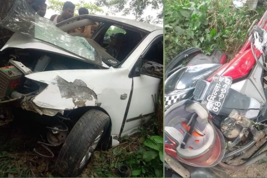 কুমিল্লায় প্রাইভেটকার ও মোটরসাইকেল সংঘর্ষে আরোহী নিহত