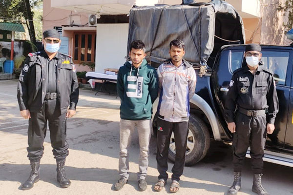 কুমিল্লায় গাঁজা পাচারে দুই মাদক ব্যবসায়ী গ্রেফতার