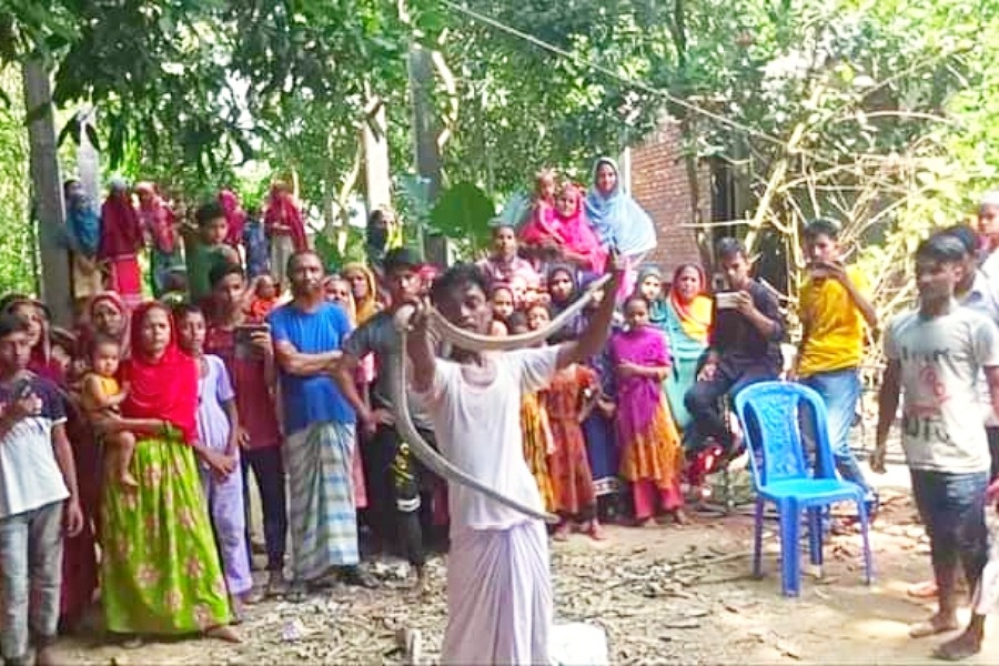 চিকিৎসার অভাবে সাপের কামড়ানো শিশুর মৃত্যুর ঘটনায় তোলপাড়