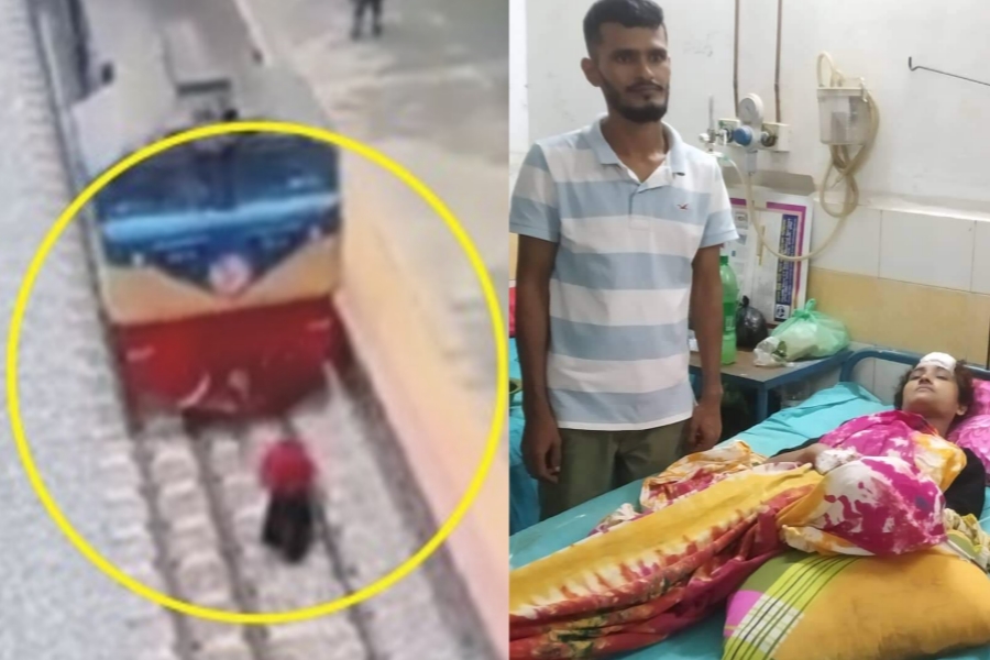 স্বামীর অবেহেলা, ট্রেনের নিচে ঝাপ দিলেন নারী, ভাগ্যগুণে বেঁচে ফেরা
