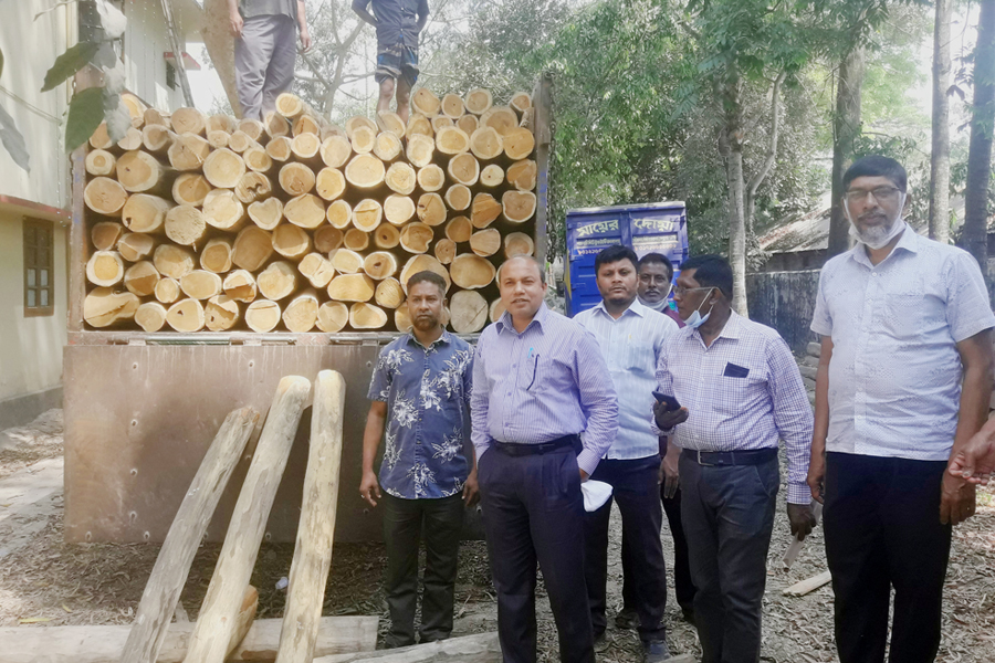 কুমিল্লা মহাসড়কে বাড়ছে কাঠ পাচার, এক সপ্তাহে বনবিভাগের হাতে ২০ লাখ টাকার কাঠ জব্দ